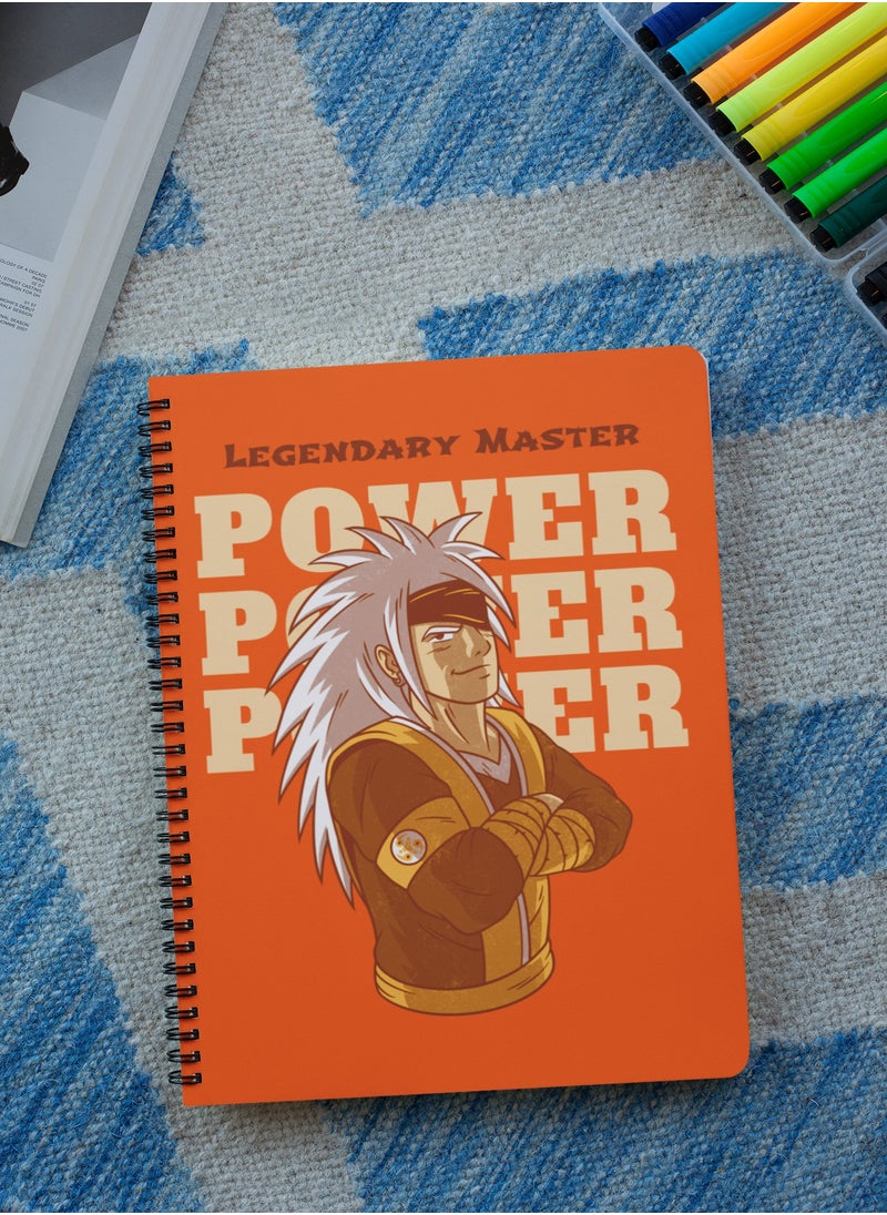 LOUD UNIVERSE Notebook Spiral Hardcover Anime Orange  - Image 2