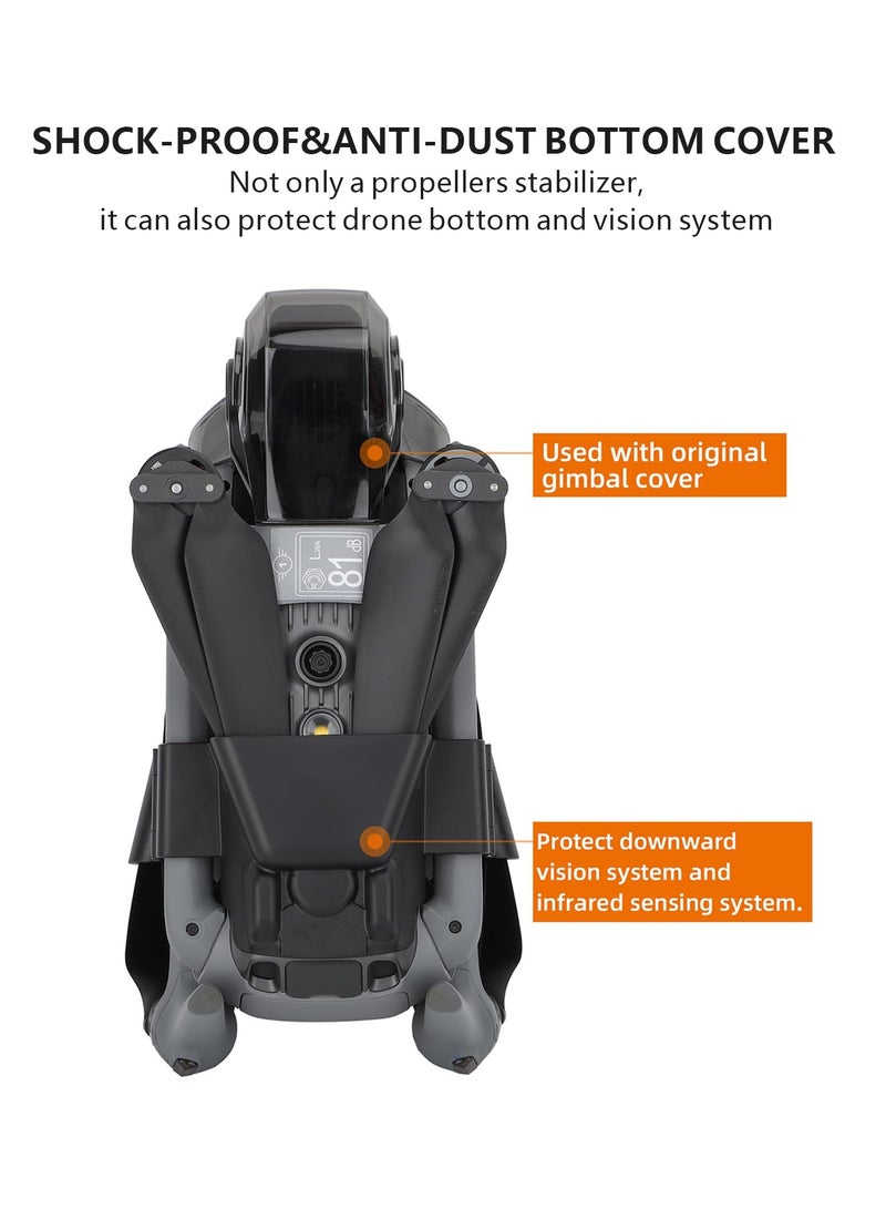 حامل أو شريط لتثبيت الدوارات لطائرة درون DJI Air 3 Pro، حامل للمراوح يحمي الشفرات كملحق لطائرة Mavic Air 3 Pro - Image 4