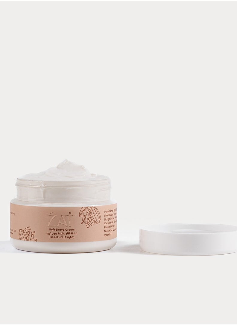 Zat - Soft Smooth Shave Cream , All Skin Types, 150ML | Protects | Step 2 During Shaving - Image 1