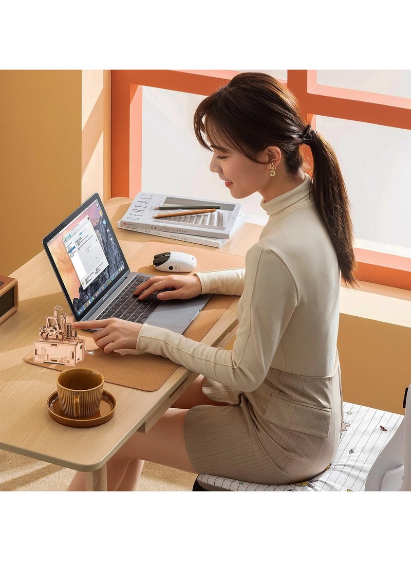 SYOSI 3D Wooden Puzzle, Wooden Music Box Kits, Hand Crank Music Box, DIY Crafts Wood Model Building Kit for Adults, Home Decor Hobbies Idea Valentines Day Gifts for Him Teens - Image 5