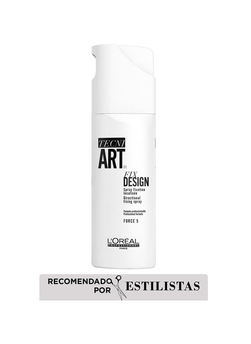 L'Oreal Professional,SprayStyling Fix Design, Strength 5, Long-lasting fixation and hold & Shiny hair, Anti-Frizz, No residue, Non-sticky & Non-greasy, Tecni Art 200 ml - pzsku/Z3E385690F310730A4583Z/45/_/1737724848/525a8e19-ce69-42be-bae7-a70c6f28f7d2