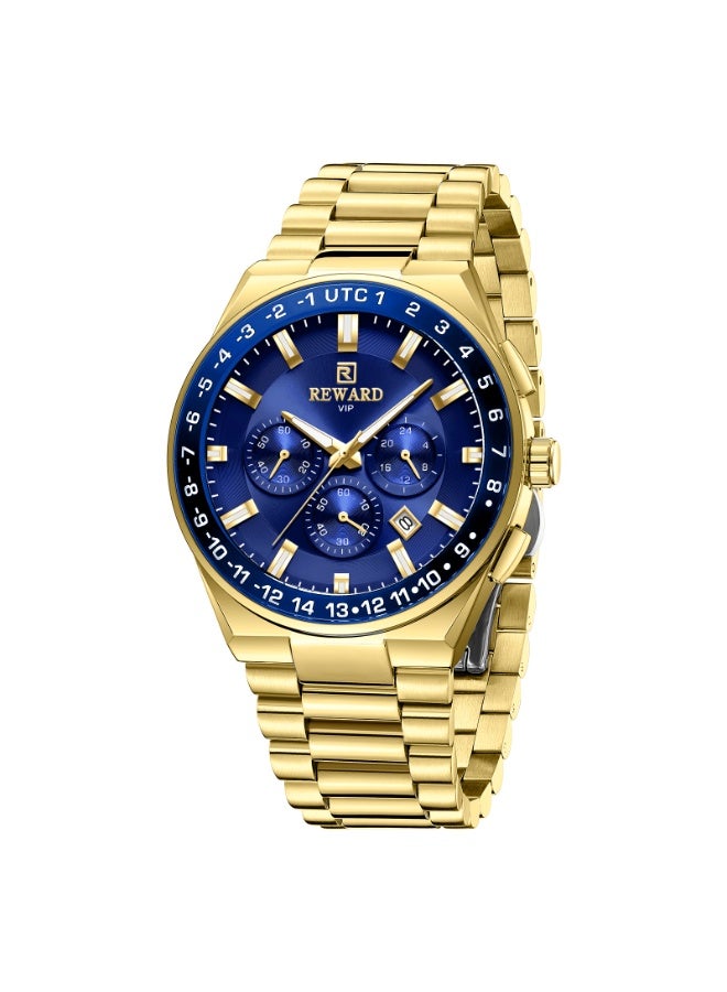 REWARD RD813150GP Men's Dean Chronograph Watch - Image 4