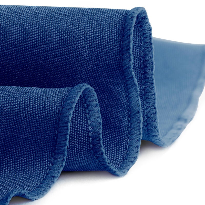 جي دي مودا Gee Di Moda Round Tableroth - 120 Royal Royal Blue Round Table Cloth for 60 to 96 inch round tables - نسيج قابلة للغسل - لبوفيه طاولة عشاء حفل عشاء ودش الطفل - Image 3