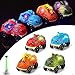 Save Unicorn Tracks Cars Replacement only Dino Track Cars for Tracks Glow in The Dark Car Tracks Accessories with 3 Flashing LED Lights Compatible with Most Car Tracks for Kids Boys and Girl4pack - Image 3