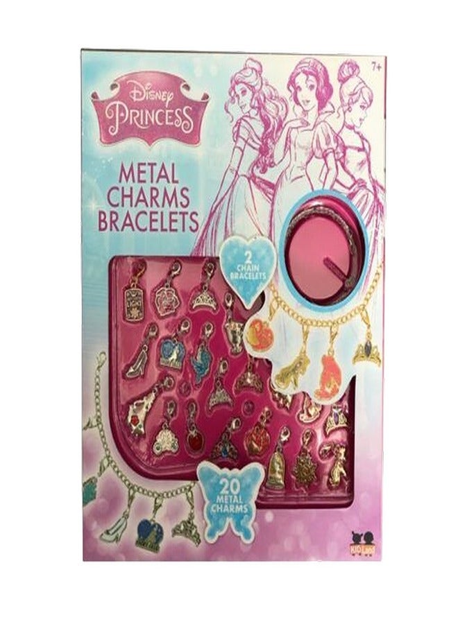 Disney Princess Kidland Princess Metal Charm Bracelet - KD-10118  - Image 1