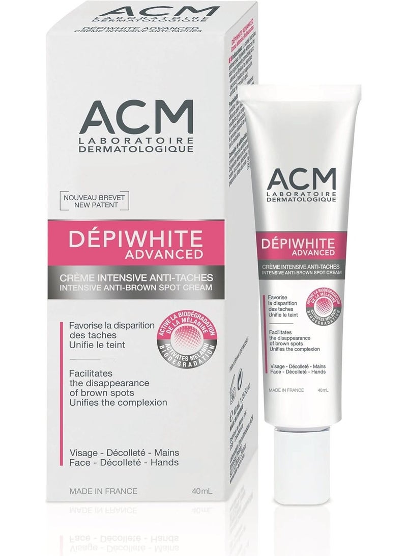 أيه سي أم كريم ACM ديبيوايت أدفانسد – مزيل مكثف للبقع الداكنة ومرطب لتفتيح البشرة، 40 مل – يقلل التصبغات ويوحد لون البشرة - Image 2