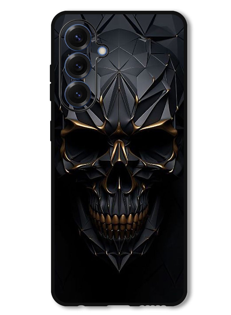 Theodor Protective Case Anti Scratch Shock Proof Bumper Cover For Samsung Galaxy S25 Plus Skull Art  - Image 1