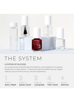 Mini Kit 4 Step System - Less is Mauve, a full coverage light, blushing mauve. (5 Piece Kit)