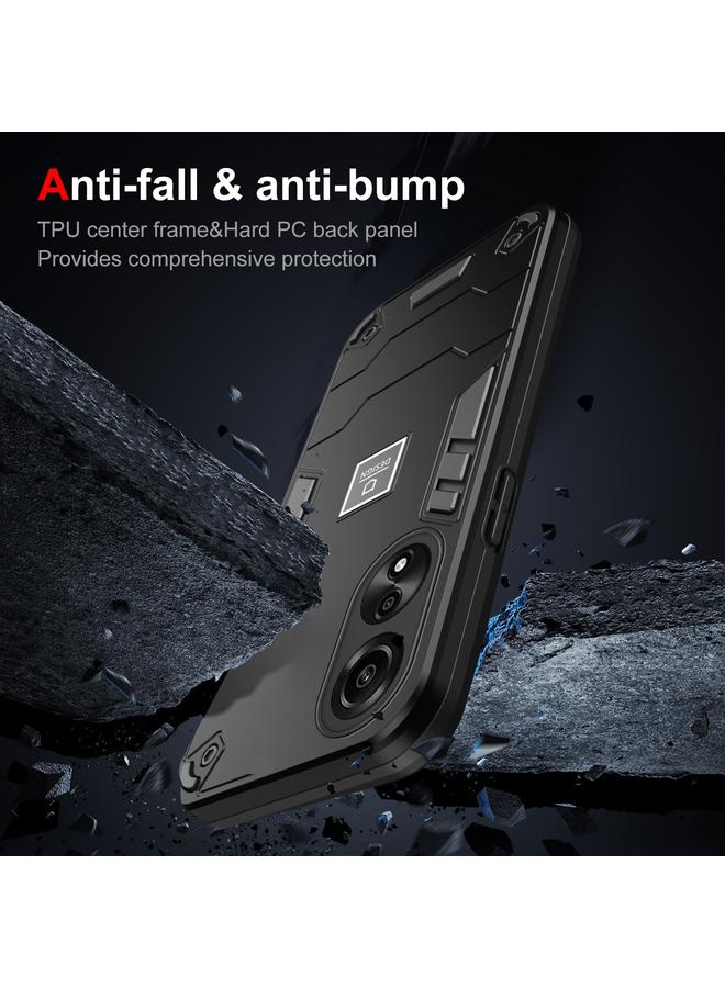 اس-توب جراب لهاتف OPPO A78 4G 2 في 1 مقاوم للصدمات - Image 3