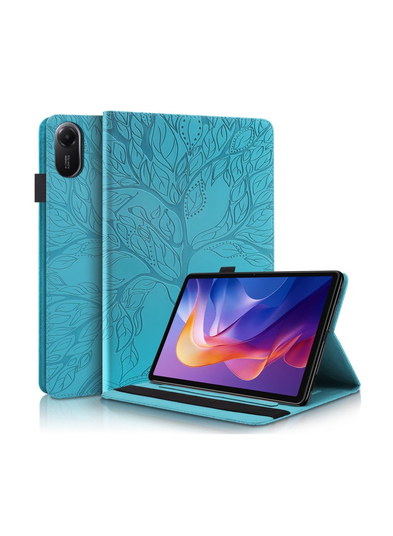 general Protective case for Redmi Pad 2 11" 2025, PU leather cover flip stand case with elastic band and card holder - Image 1