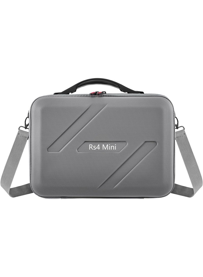 CENXI RS 4 Mini Carrying Case, Portable PU Leather Storage Case Travel Shoulder Bag for DJI Ronin RS4 Mini Gimbal Stabilizer and Accessories - Image 1