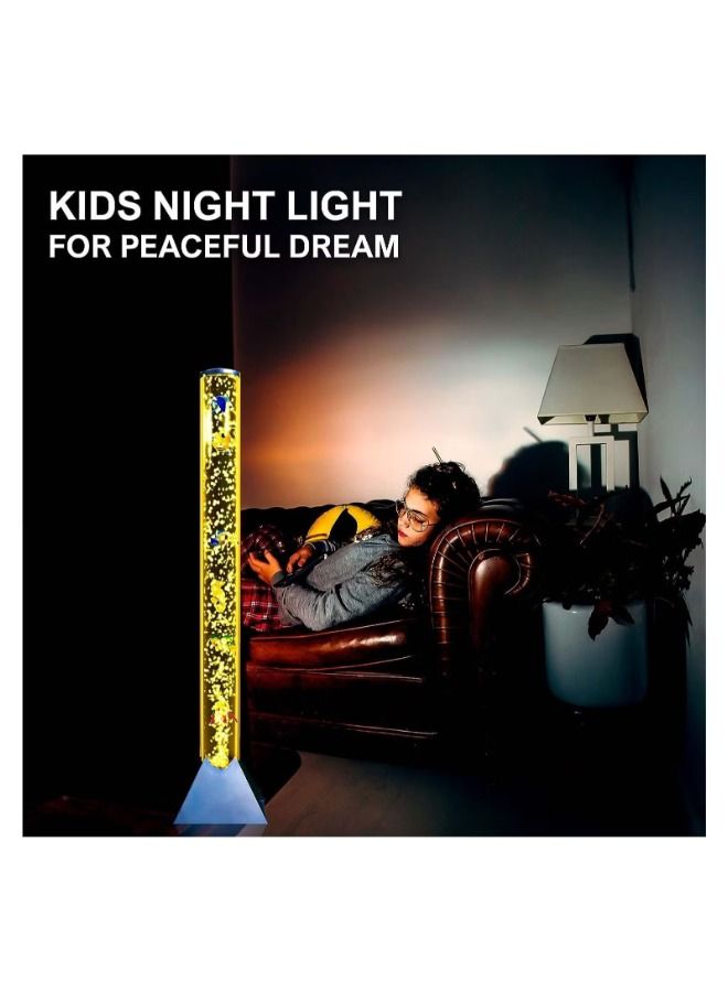 ACLIX Fake Aquarium Water Tube Lava Lamp, Lighting for Living Room, Bedroom, Hall, and Office, Decorating Light for Parties, Weddings, Birthdays - Image 2