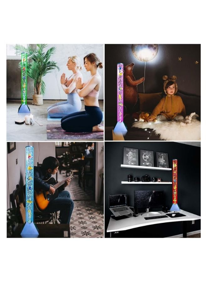 ACLIX Fake Aquarium Water Tube Lava Lamp, Lighting for Living Room, Bedroom, Hall, and Office, Decorating Light for Parties, Weddings, Birthdays - Image 3