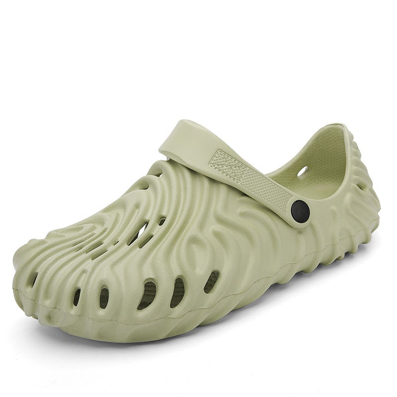 2024 Summer Large Size Sandals for Men black - Image 2