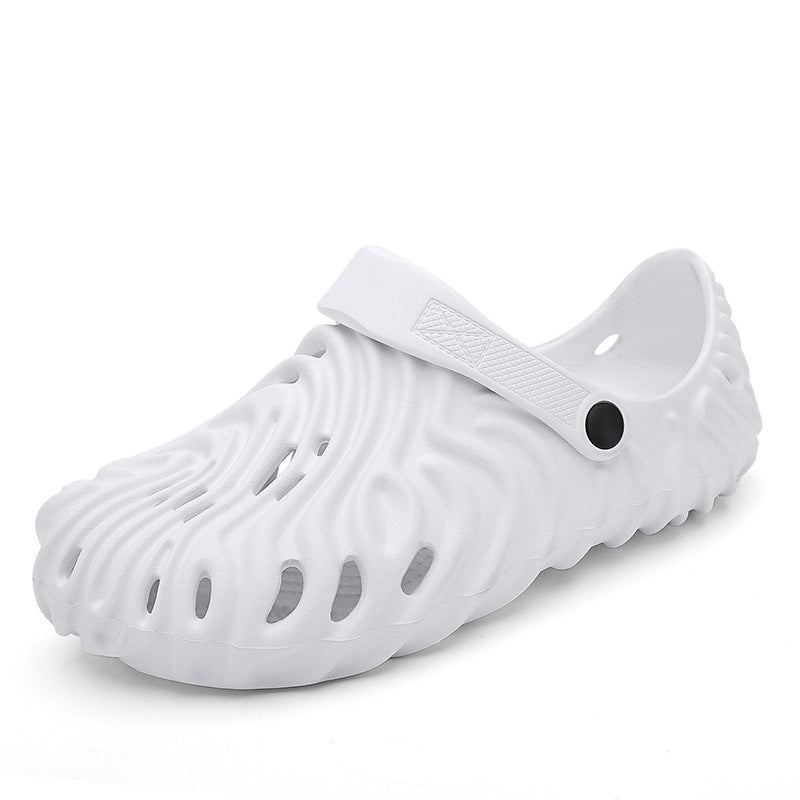 2024 Summer Large Size Sandals for Men black - Image 3