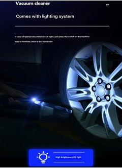 MHD Car Vacuum Cleaner Air Pump 4 In 1 Car Wireless Charging Multifunctional Powerful  - Image 5