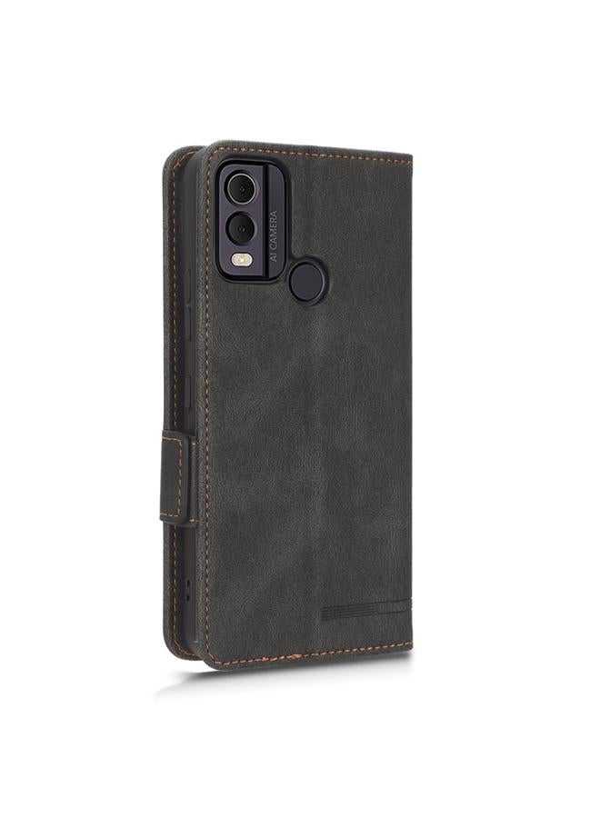 S-TOP Case For Nokia C22 Magnetic Clasp Leather Phone Case - Image 3