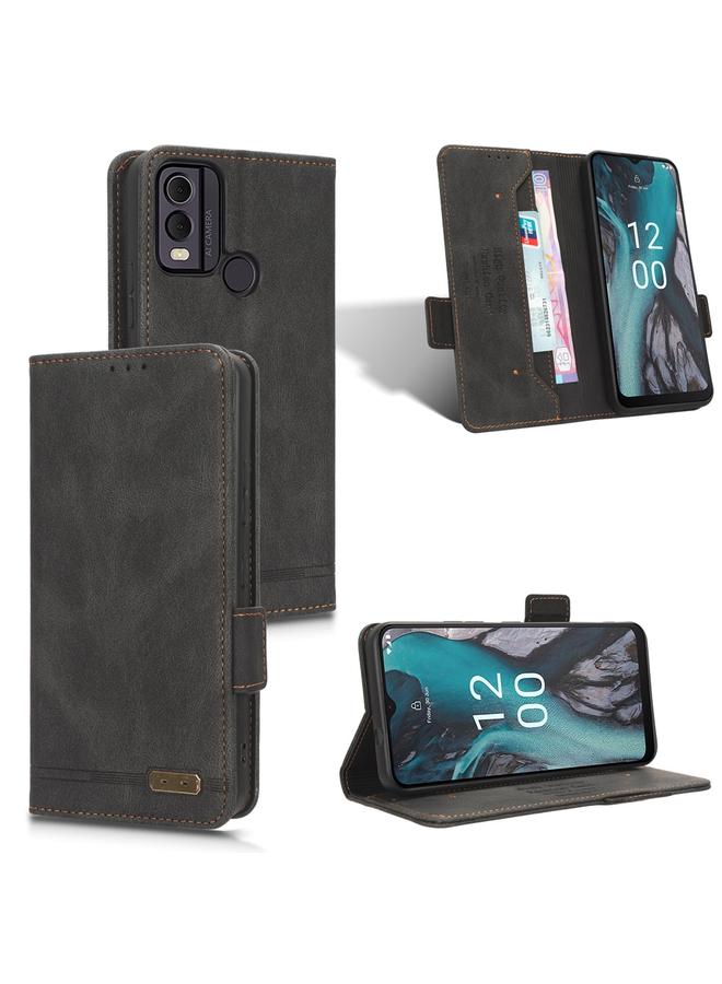 S-TOP Case For Nokia C22 Magnetic Clasp Leather Phone Case - Image 1