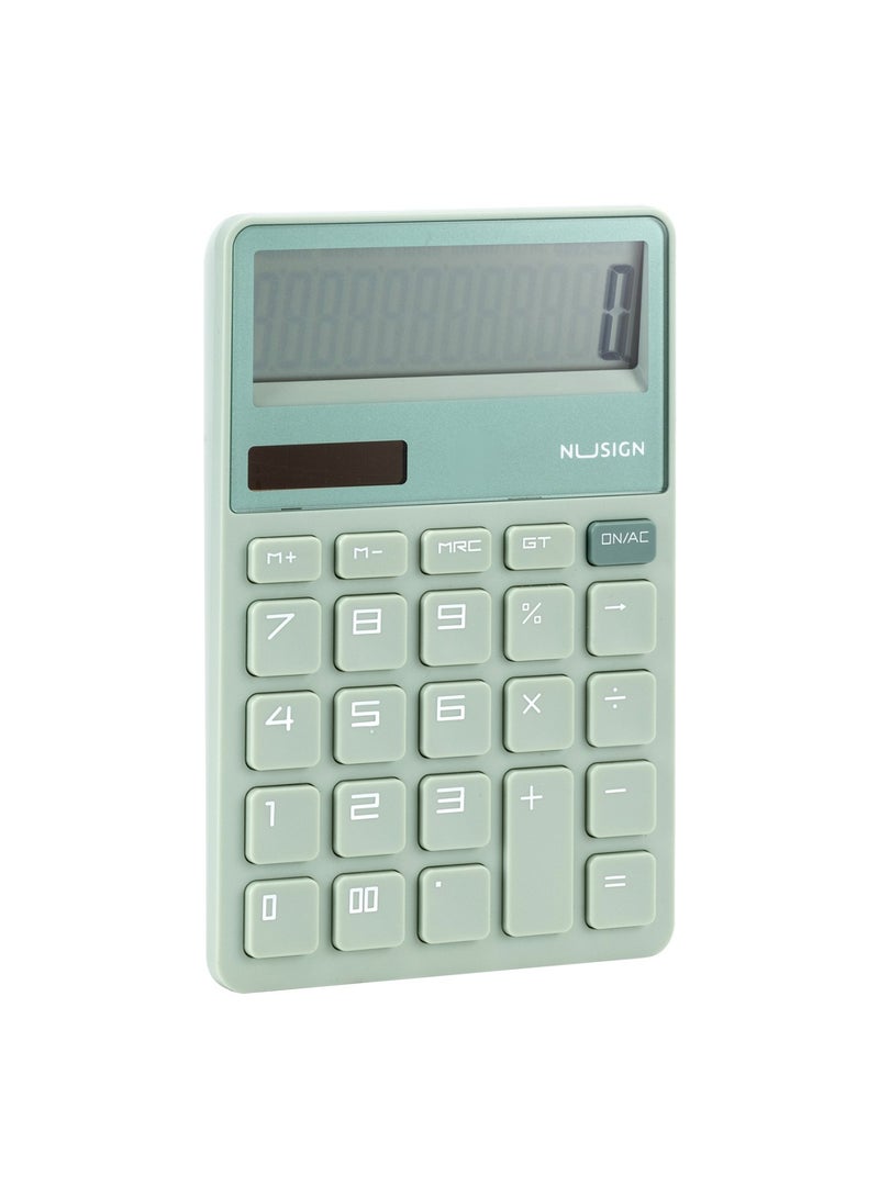Deli 1-Piece Nusign Desktop Calculator Green - Image 5