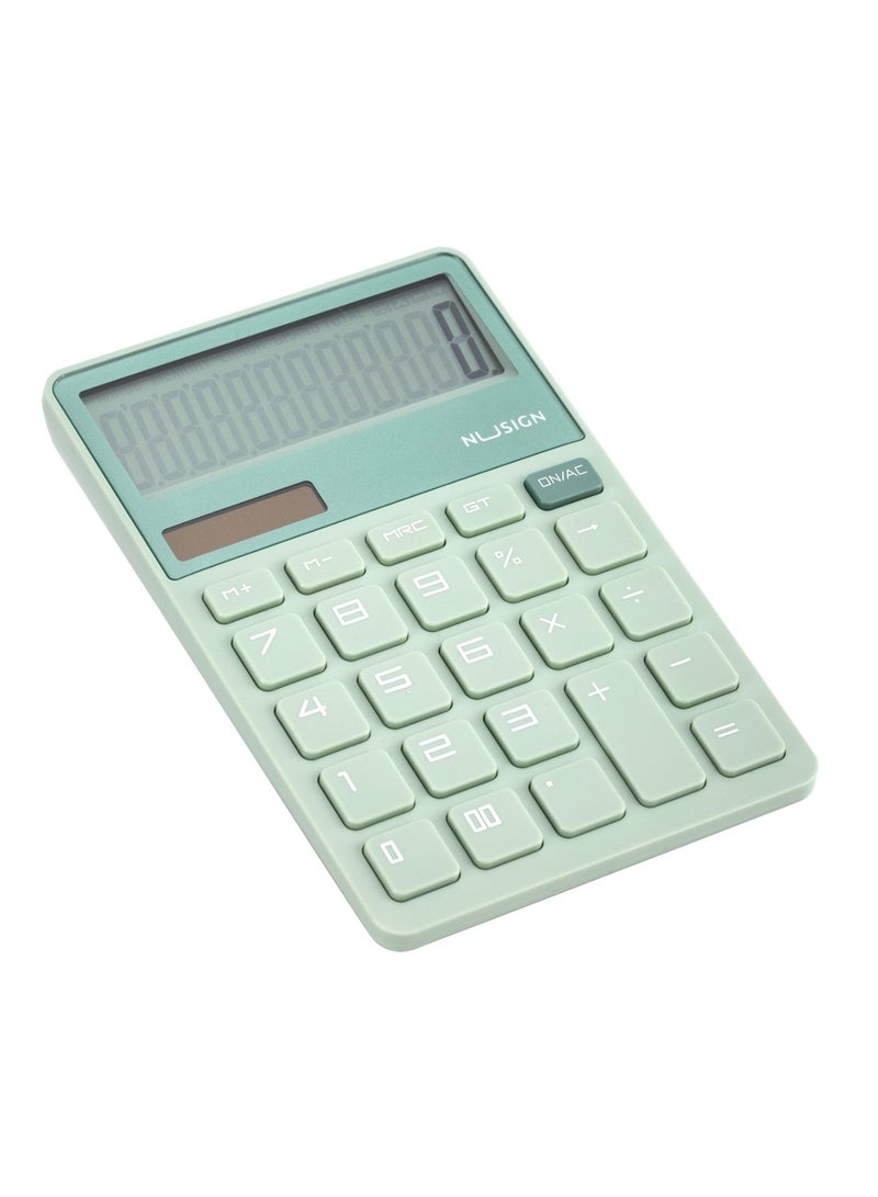 Deli 1-Piece Nusign Desktop Calculator Green - Image 3