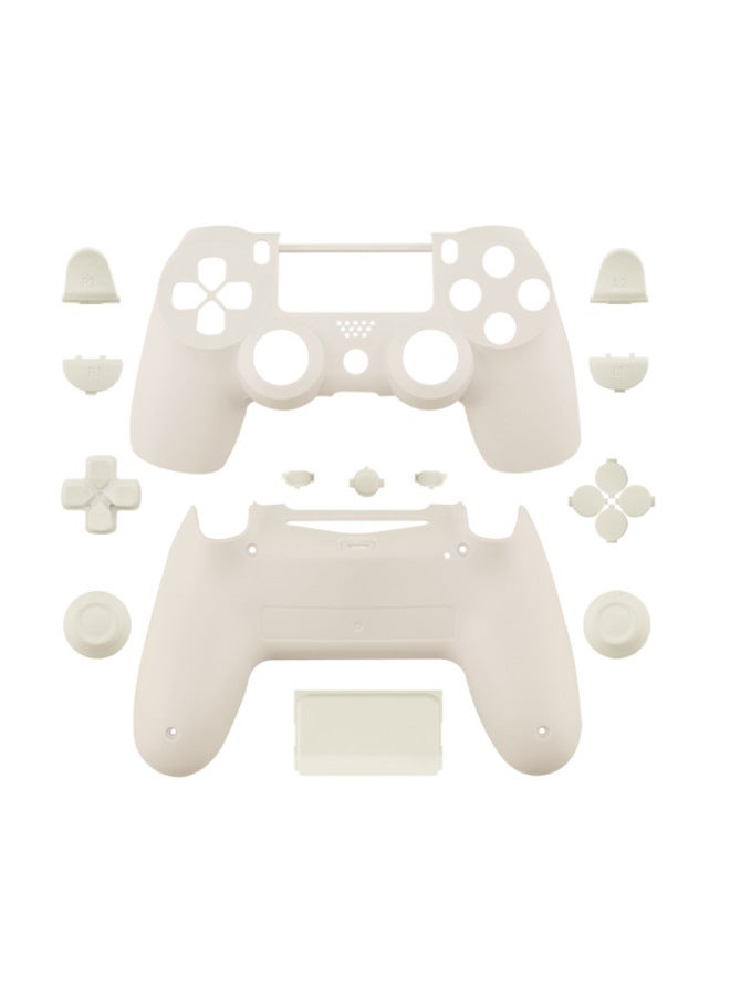 Full Set Replacement Faceplate Button Accessories For Ps4 Slim Jdm-040 Controller-Product Color:White