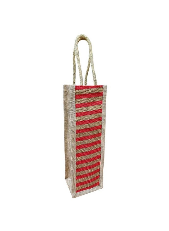 Dasvilla Bags Jute Eco-Friendly Water Bottle Wine Bottle Carry Bag (1.5 L Capacity) Pack of 1 - Image 1