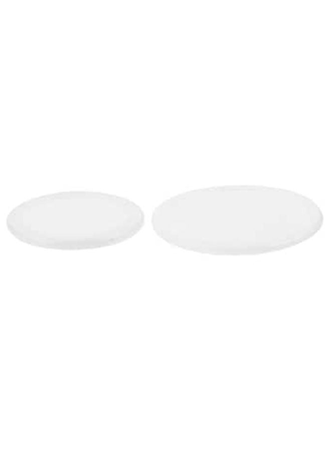 2 Pack Stethoscope Diaphragm Replacement Membranes White Pediatric and Adult Size - Image 1
