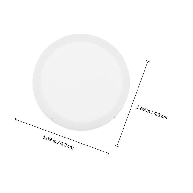 2 Pack Stethoscope Diaphragm Replacement Membranes White Pediatric and Adult Size - Image 3