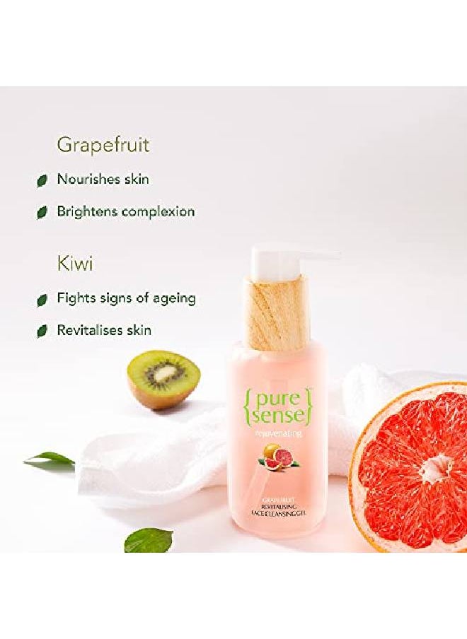 PureSense Rejuvenating Grapefruit Revitalising Face Cleansing Gel | Sulphate & Paraben Free | Cleanses Skin Nourishes Skin | 100 ml  - Image 4