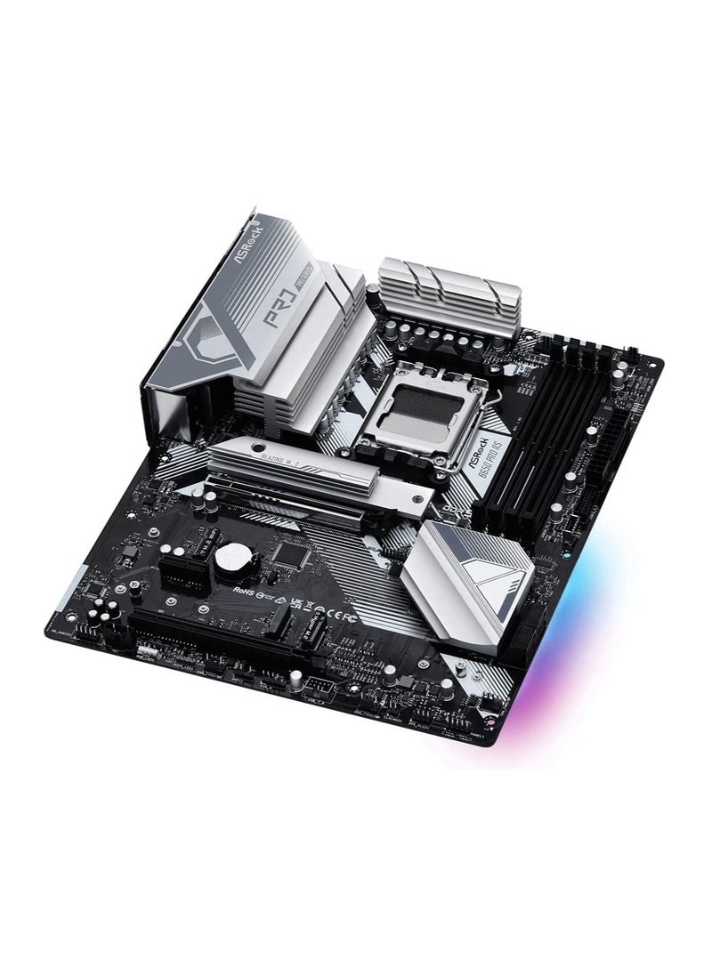 ASRock - ASRock B650 PRO RS DDR5 AMD Ryzen 7000 Series Processors Motherboard - Image 1