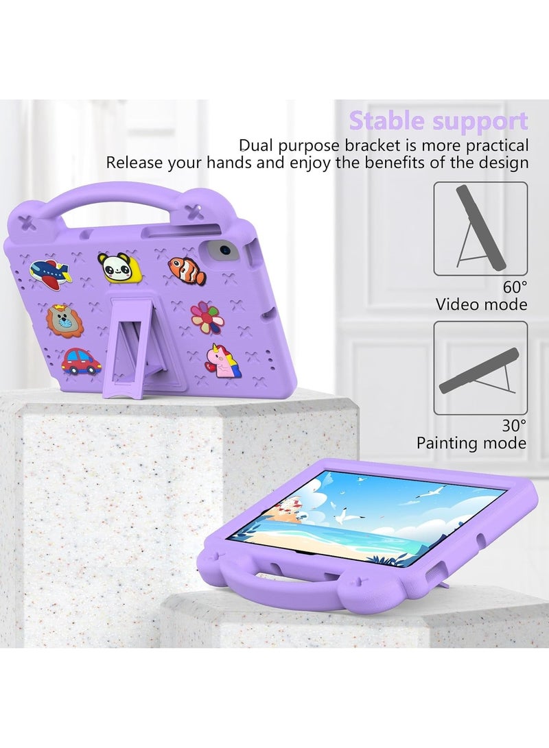 VKL Kids Case Compatible with Honor Pad X8 / X8 Lite 10.1 inch 2022,Huawei MatePad SE 10.1" 2022/MatePad T10s 10.1"/MatePad T10 9.7" Heavy Duty EVA Foam Shockproof Cover Kids Proof Ta - Image 3