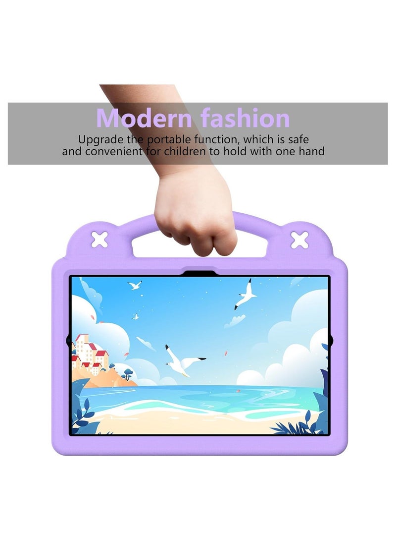 VKL Kids Case Compatible with Honor Pad X8 / X8 Lite 10.1 inch 2022,Huawei MatePad SE 10.1" 2022/MatePad T10s 10.1"/MatePad T10 9.7" Heavy Duty EVA Foam Shockproof Cover Kids Proof Ta - Image 5