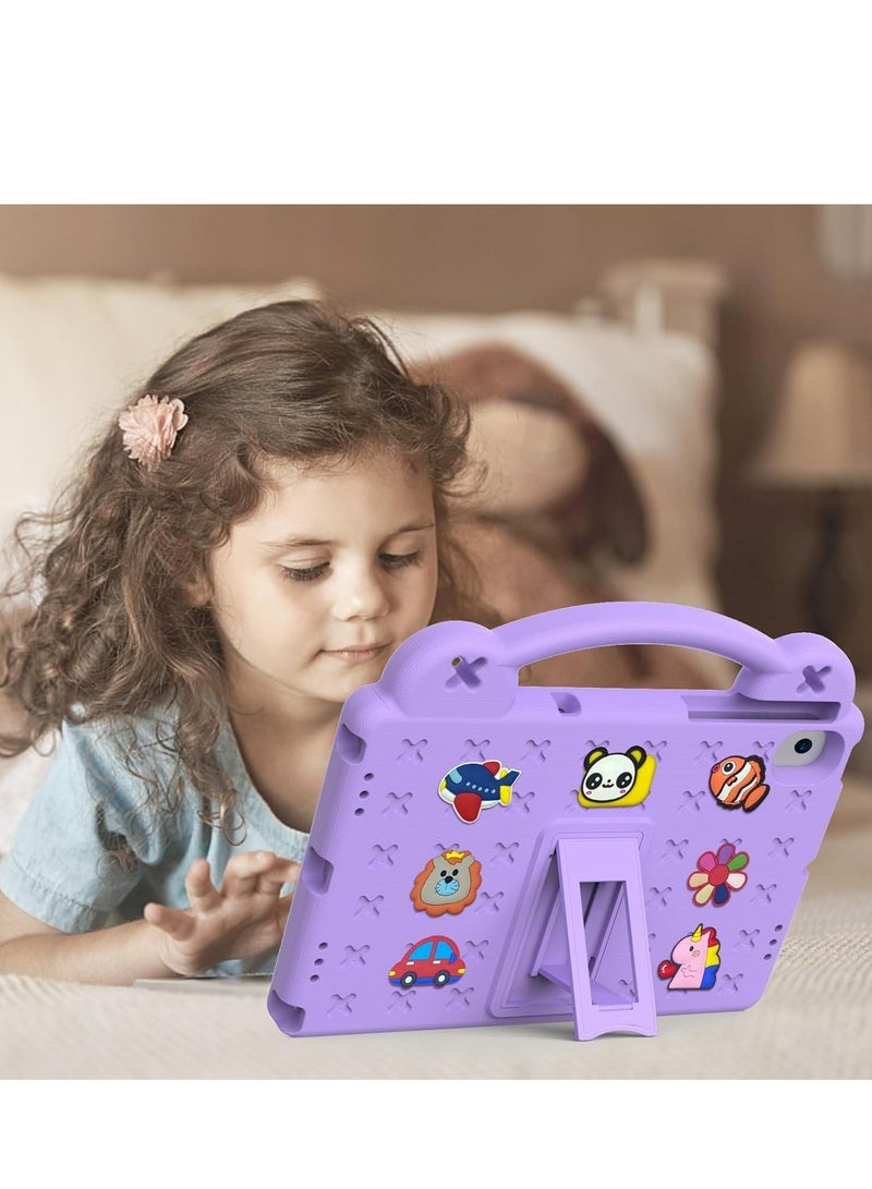 VKL Kids Case Compatible with Honor Pad X8 / X8 Lite 10.1 inch 2022,Huawei MatePad SE 10.1" 2022/MatePad T10s 10.1"/MatePad T10 9.7" Heavy Duty EVA Foam Shockproof Cover Kids Proof Ta - Image 4