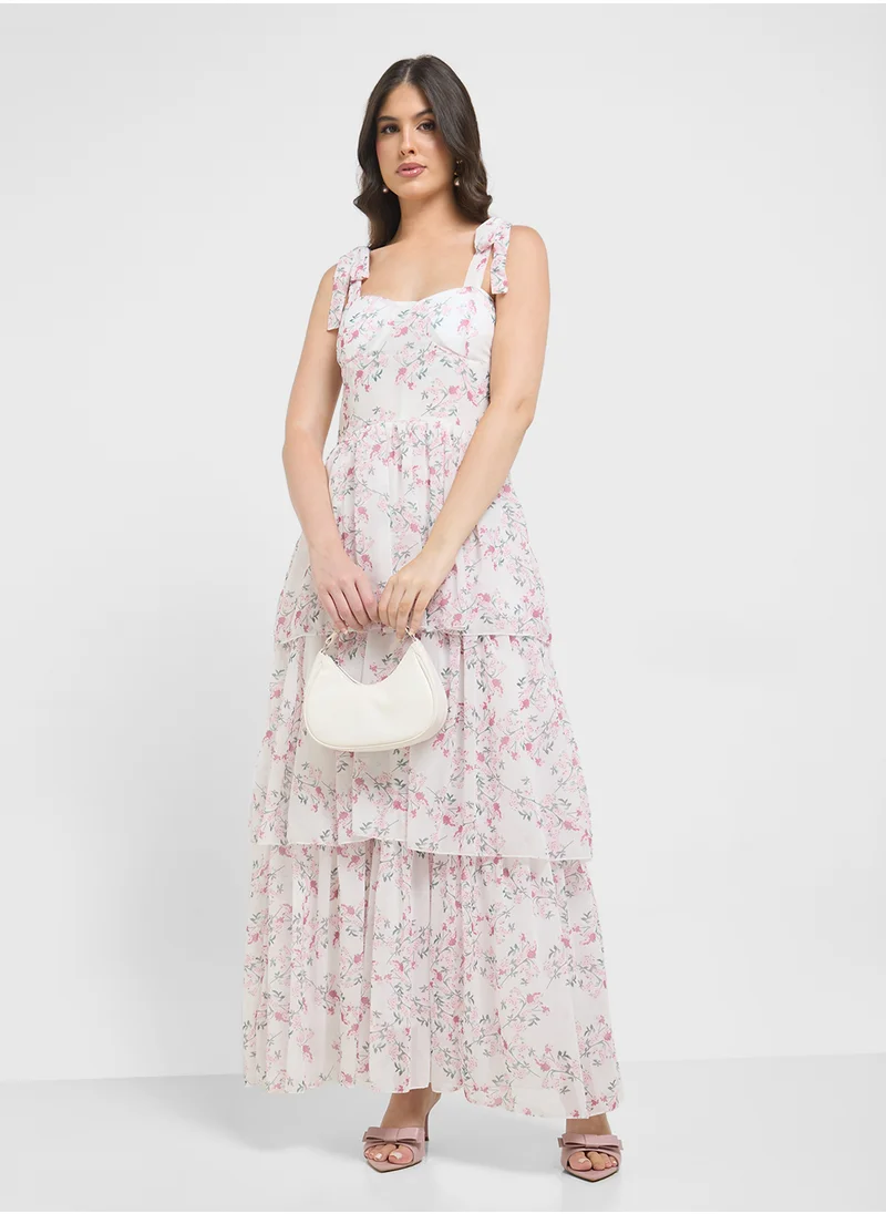ايلا Floral Print Dress