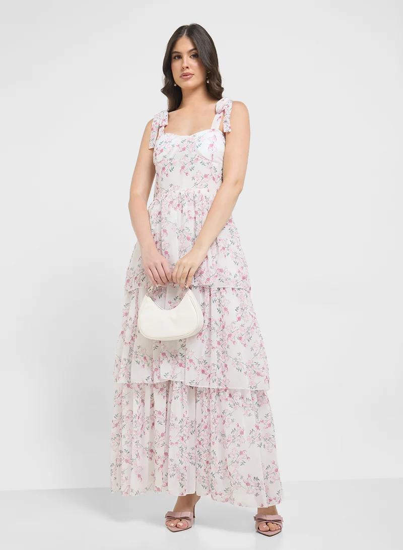 ايلا Floral Print Dress