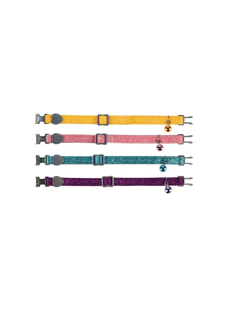 Trixie Glitter Effect Fully Adjustable Collar For Cats - Image 1