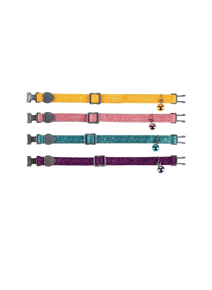 Trixie Glitter Effect Fully Adjustable Collar For Cats - Image 3