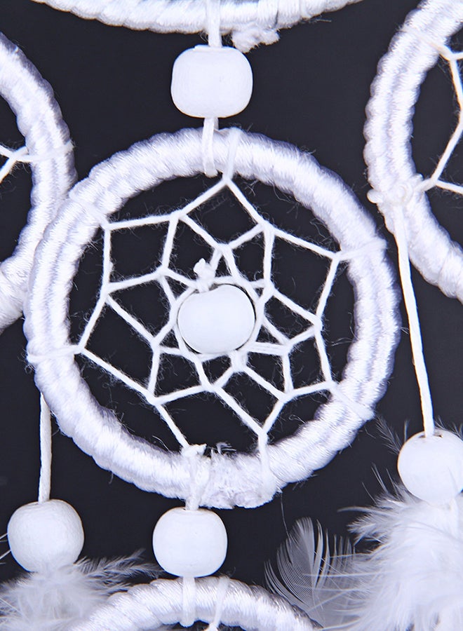 Feather Dream Catcher White 15 x 54cm  - Image 3