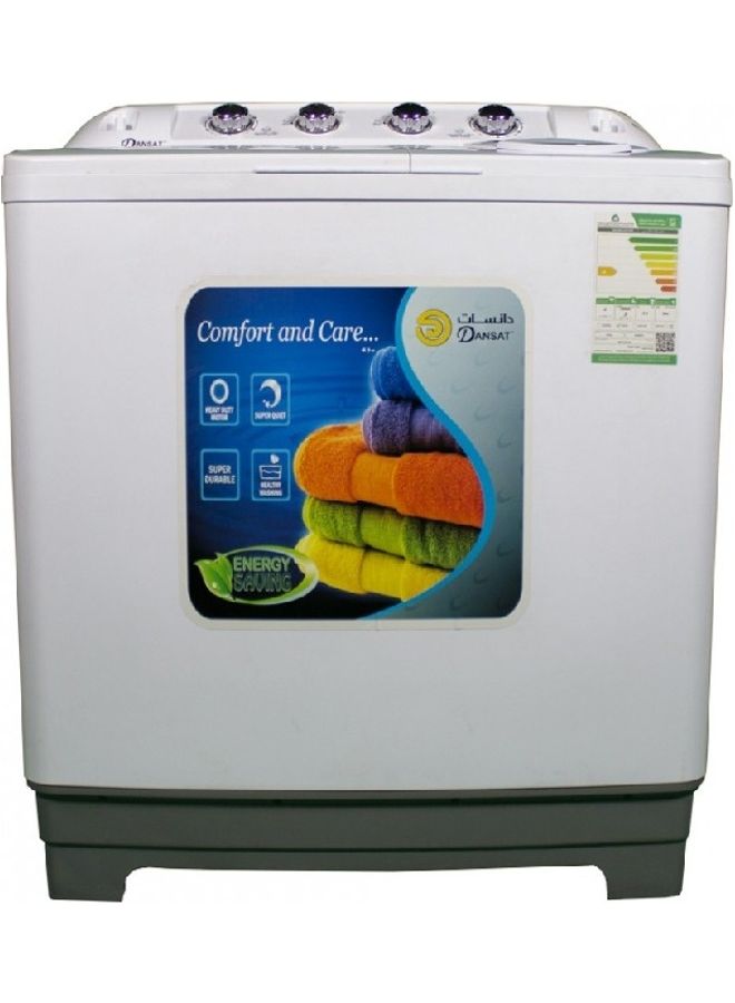 دانسات غسالة حوضين 8.5 kg DWT1221LW أبيض - Image 1