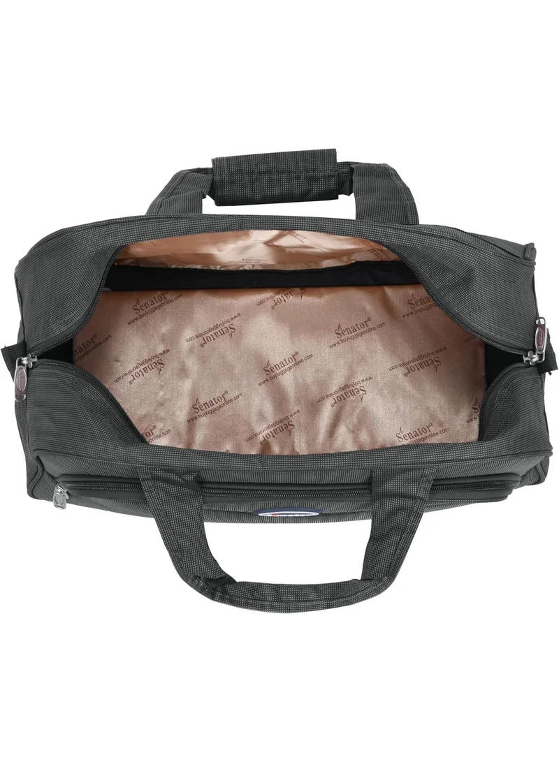 SENATOR 20 Travel Duffle Bag for Unisex Lightweight Nylon Bag Multi Pocket Water & Scratch Resistant Adjustable Shoulder Strap Weekend Bag Convenient Carry On Luggage for Camping Training 34L Green EA218  | Best Price UAE