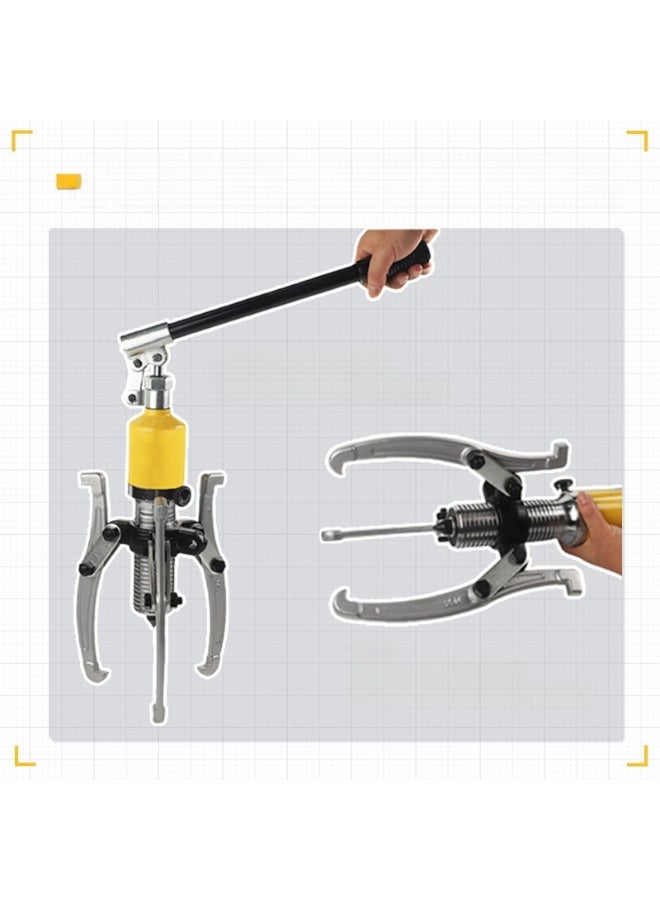 Generic Hydraulic Gear Puller, 5 Ton Hydraulic Puller Kit Bearing Puller with Case 2 or 3 Jaws Bearing Hub Separator Hydraulic Puller Separator Tool for Pulling Hubs, Bearings, Gears  - Image 4