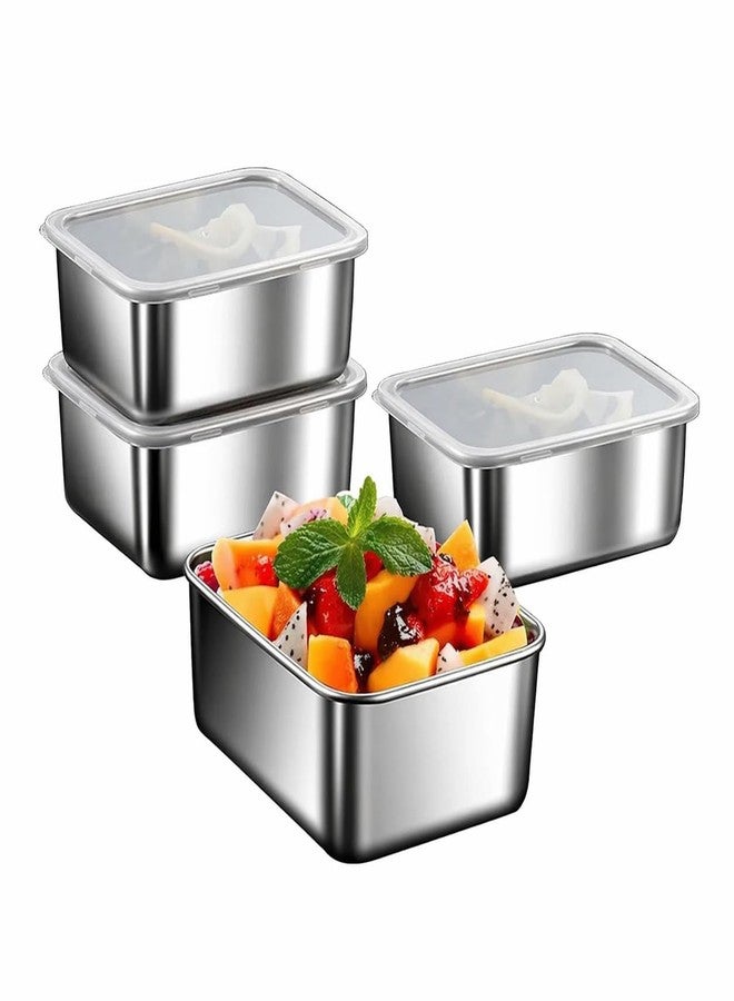 Kyraton Sinbyuer Stainless Steel Storage Container, Leakproof Stainless Steel Lunch Box with Compartments – 304 Grade BPA-Free Bento Tiffin Box for Office, School & Travel (Mini Container) - Image 1
