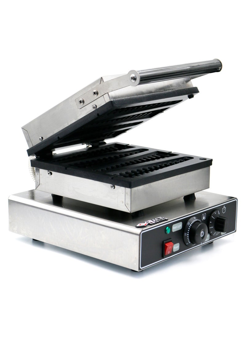 Grace - Commercial Pine Shape Waffle Stick Maker Lolly Waffle Machine - Image 1