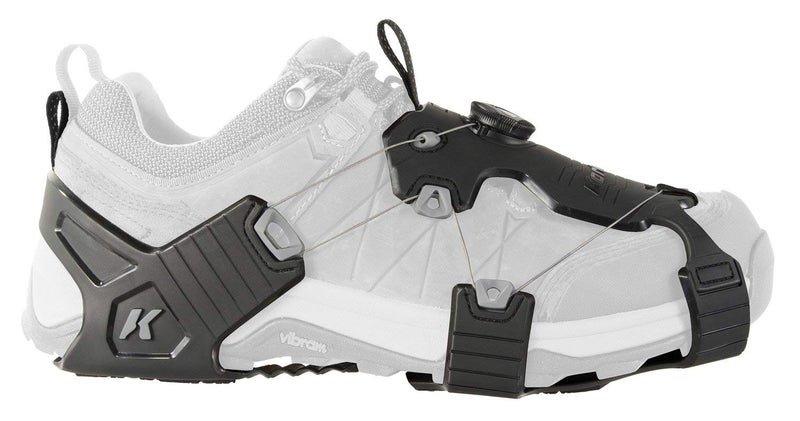 Korkers Ice Walker Black/Grey Taction Cleats, OA9100BKGY, Medium - Image 2