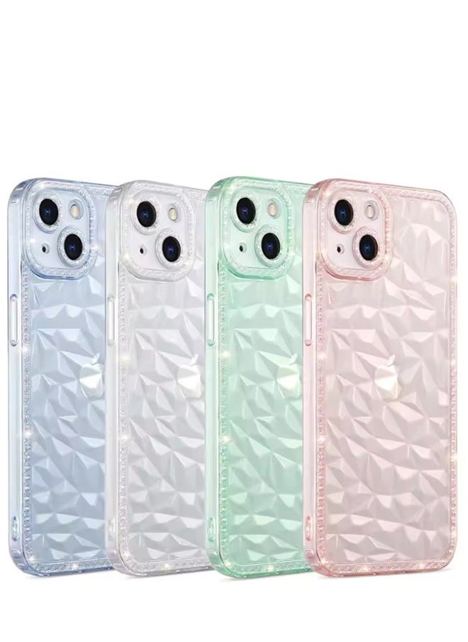 Iphone 12 Pro Max Luxury Glitter Diamond Transparent Case For iPhone 12 Pro Max Shockproof Silicone Bumper Case