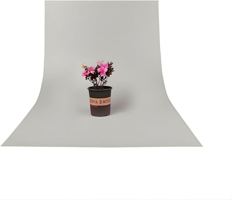 Smiledrive Photography Background Sheets, 60 x 120 cm, Grey & White | Waterproof, Wrinklefree, PVC Material - Image 4