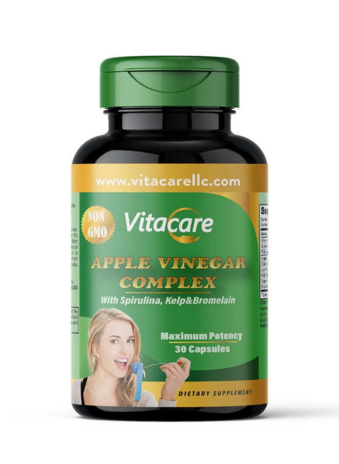 Vitacare - 30 Capsule Apple Vinegar Complex - Image 1