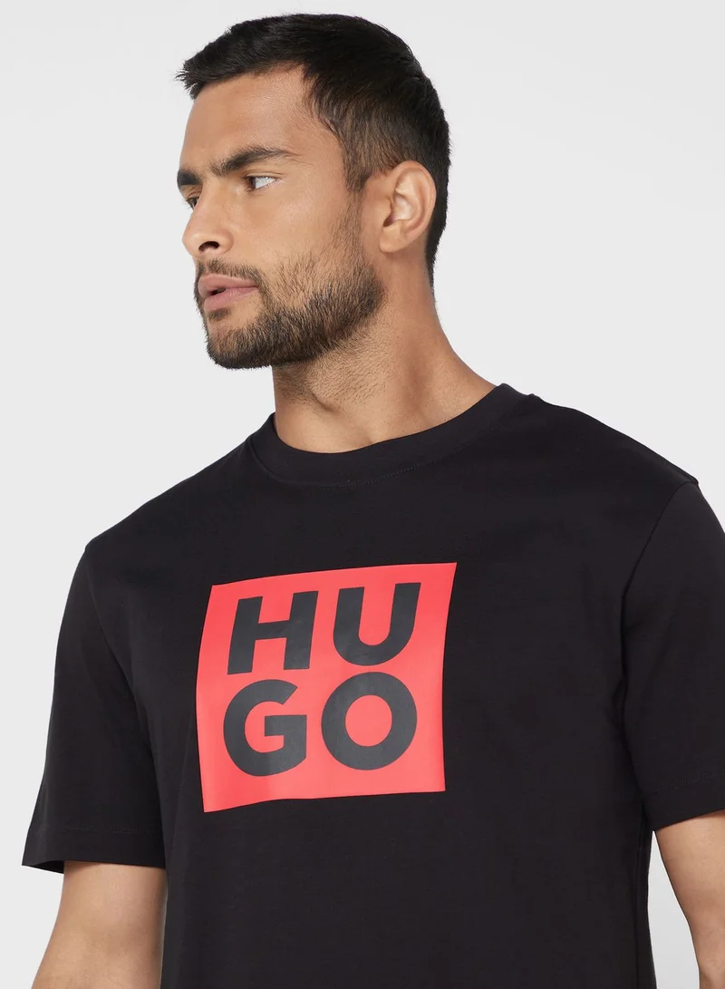 HUGO Logo Crew Neck T-Shirt