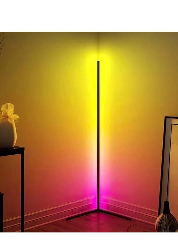 مصباح زاوية ذكي بتدرج RGB - ضوء LED ملون قابل للتحكم عن بُعد للغرفة المعيشية وغرفة النوم والألعاب - Image 3