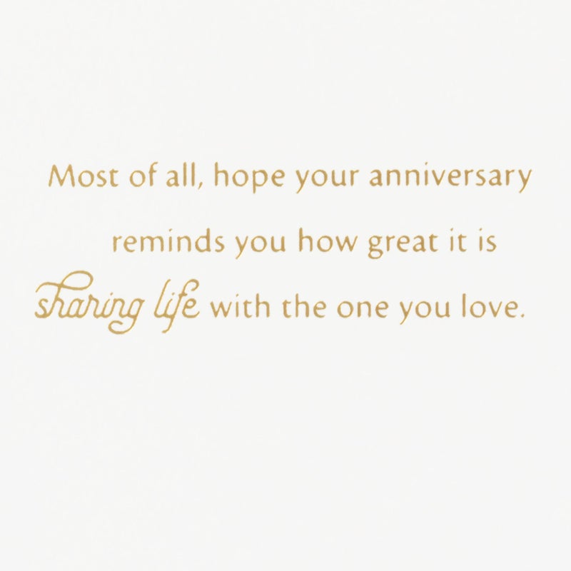 Hallmark Anniversary Card for Couple (Perfect Moments) - Image 4